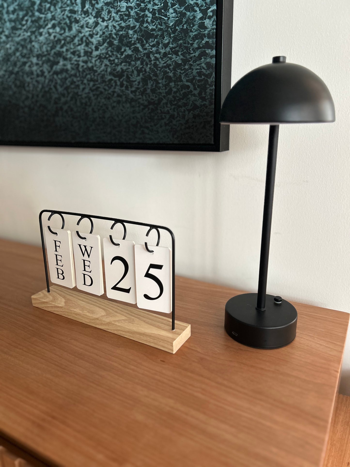 Calendario intercambiable